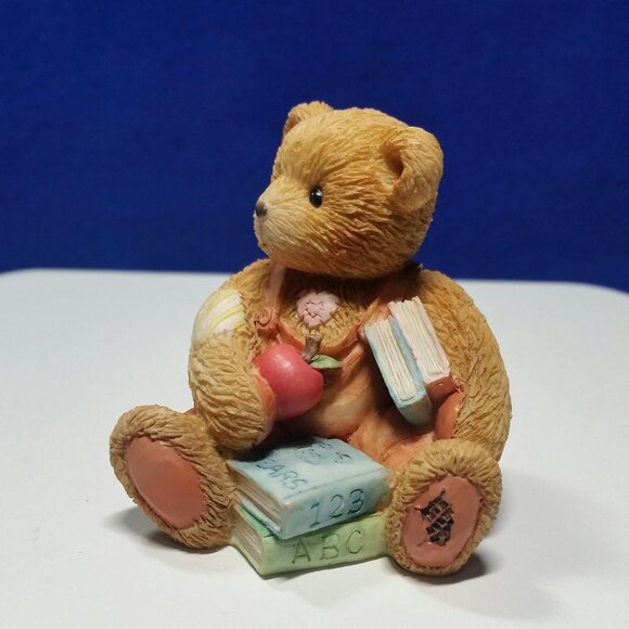 Cherished Teddies Seth School Days Figurine 914835 September Bear No Box - Picture 1 of 10
